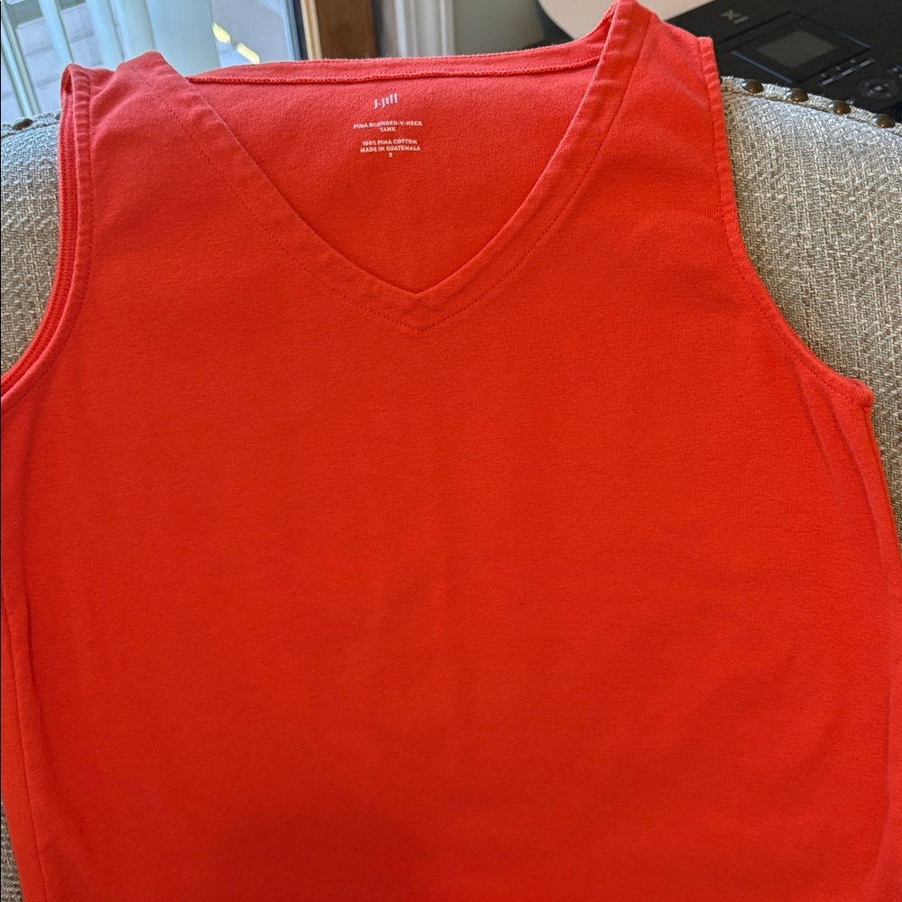 Jjill Top Sleevless Vneck. SZ S